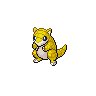 Sandshrew Pokemon Black 2 and White 2 Sprite