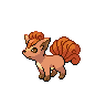 Vulpix Pokemon Black 2 and White 2 Sprite