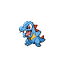 Totodile Pokemon Black 2 and White 2 Sprite