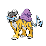 Raikou Pokemon Black 2 and White 2 Sprite