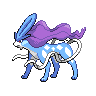 Suicune Pokemon Black 2 and White 2 Sprite