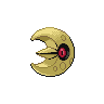 Lunatone Pokemon Black 2 and White 2 Sprite
