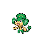 Pansage Pokemon Black 2 and White 2 Sprite