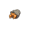 Dwebble Pokemon Black 2 and White 2 Sprite