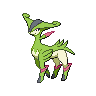 Virizion Pokemon B2W2 Sprite