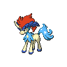 Keldeo Pokemon Black 2 and White 2 Sprite
