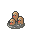 Dugtrio Pokemon Black 2 and White 2 Sprite