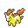 Ponyta Pokemon Black 2 and White 2 Sprite