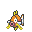 Magikarp Pokemon Black 2 and White 2 Sprite