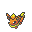Flareon Pokemon Black 2 and White 2 Sprite