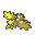 Zapdos Pokemon Black 2 and White 2 Small Sprite