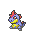 Croconaw Pokemon Black 2 and White 2 Sprite