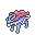 Suicune Pokemon Black 2 and White 2 Small Sprite