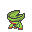 Lombre Pokemon Black 2 and White 2 Sprite