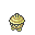 Seedot Pokemon Black 2 and White 2 Sprite