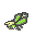 Vibrava Pokemon Black 2 and White 2 Sprite