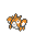 Corphish Pokemon Black 2 and White 2 Sprite