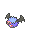 Woobat Pokemon Black 2 and White 2 Sprite