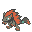 Zoroark Pokemon Black 2 and White 2 Sprite