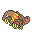 Heatmor Pokemon Black 2 and White 2 Sprite