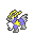 Cobalion Pokemon Black 2 and White 2 Small Sprite