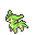 Virizion Pokemon Black 2 and White 2 Small Sprite