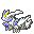 White Kyurem Pokemon Black 2 and White 2 Sprite
