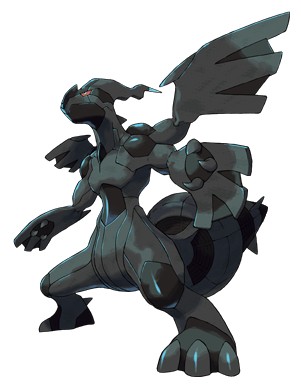 Pokemon Black White Zekrom Legendary