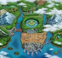 Pokemon Black White Unova Map