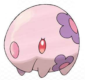 Pokemon Black White Pink Pig Munna