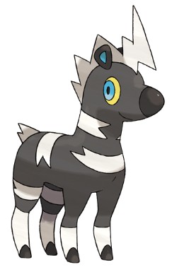 Pokemon Black White Shimama Zebra