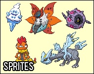Pokemon Black and White Sprites