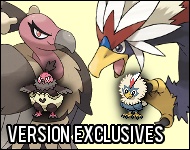 Pokemon Black and White Version Exclusives