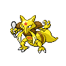 Kadabra Pokemon Black and White Sprite