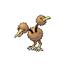 Doduo Pokemon Black and White Sprite