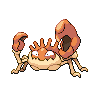 Kingler Pokemon Black and White Sprite
