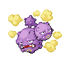 Weezing Pokemon Black and White Sprite