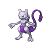 Mewtwo Pokemon Black and White Sprite