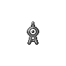 Unown Pokemon Black and White Sprite