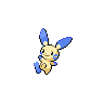 Minun Pokemon Black and White Sprite