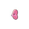 Luvdisc Pokemon Black and White Sprite