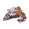 Heatran Pokemon Black and White Sprite