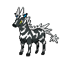Zebstrika Pokemon Black and White Sprite