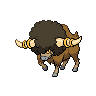 Bouffalant Pokemon Black and White Sprite