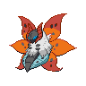 Volcarona Pokemon Black and White Sprite