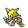 Alakazam Pokemon Black and White Sprite