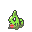Larvitar Pokemon Black and White Sprite
