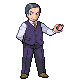 Clerk Pokemon Black and White Sprite