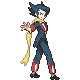 Elite Four Grimsley Pokemon Black and White Sprite