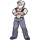 Gym Leader Drayden Pokemon Black and White Sprite